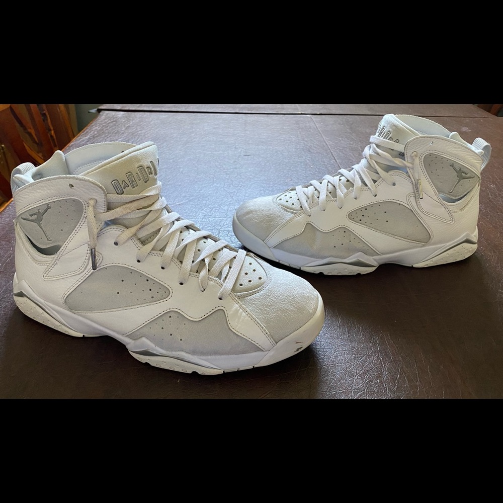 Jordan 7 pure money size 13 8/10 with box
